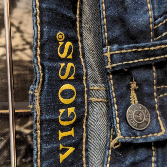 Girls Vigoss Unicorn 🦄 Jeans - Picture 3 of 4